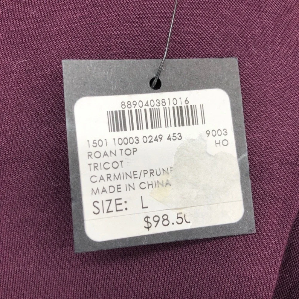 Zara Club Monaco Pants Top Skirt Womens L 12 Black Purple Professional Bundle
